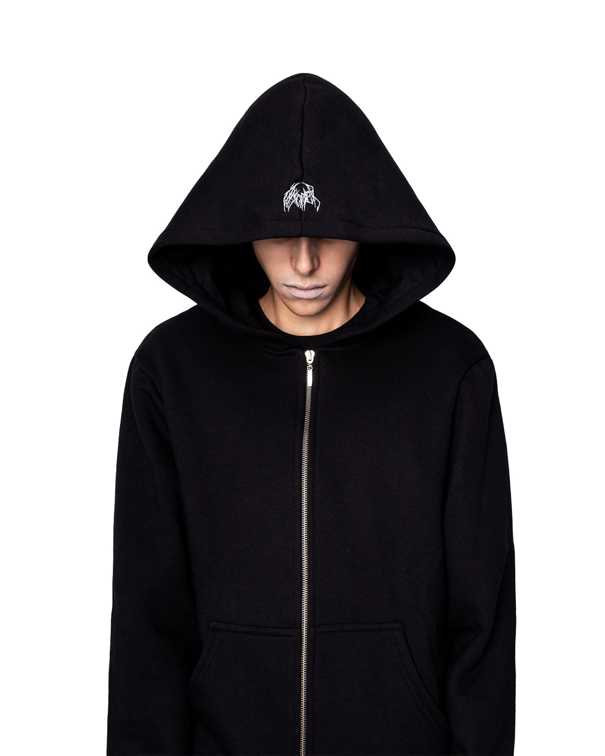 DISRUPTIVE ZIP-UP HOODIE